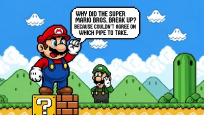 super mario jokes