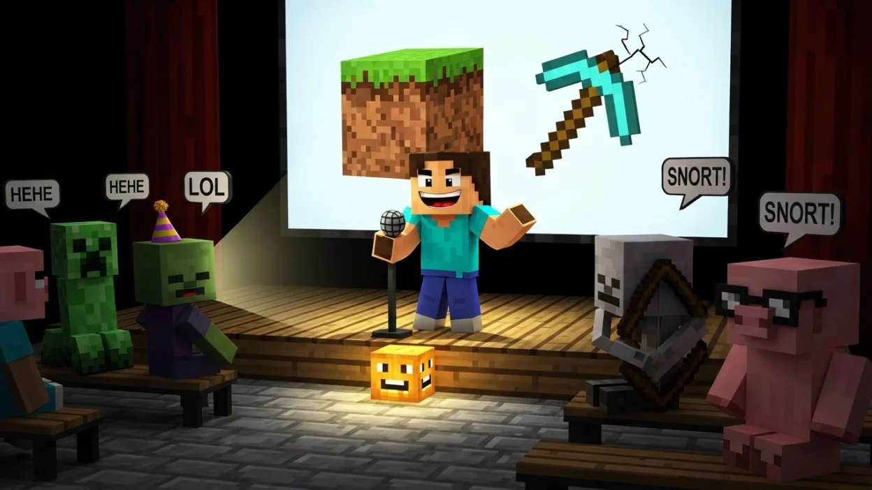 jokes about minecraft