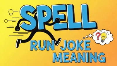 spell run joke meaning