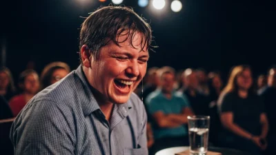 sweating like a jokes