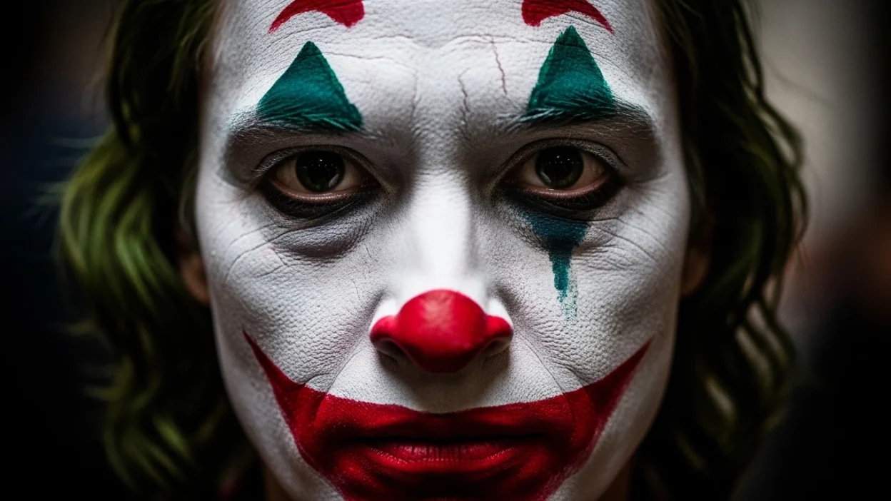 the joker face paint