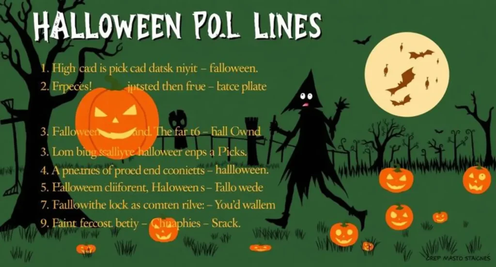 halloween pick up lines