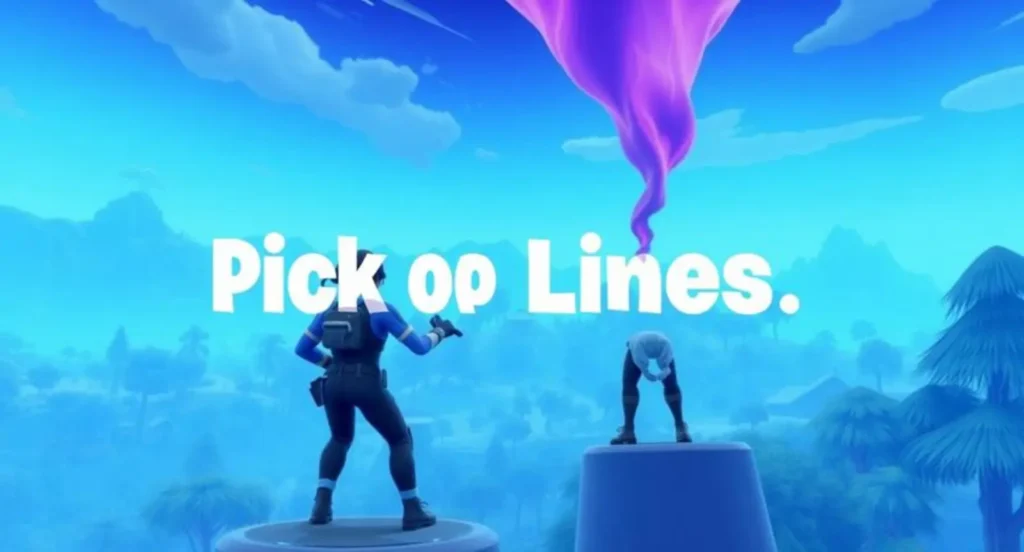 fortnite pick up lines