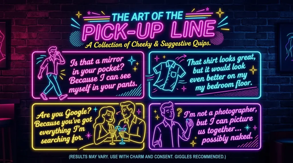 raunchy pick up lines